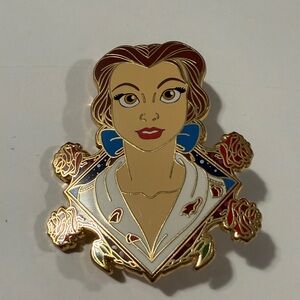 Disney Fantasy Princess Belle Decorative Pin